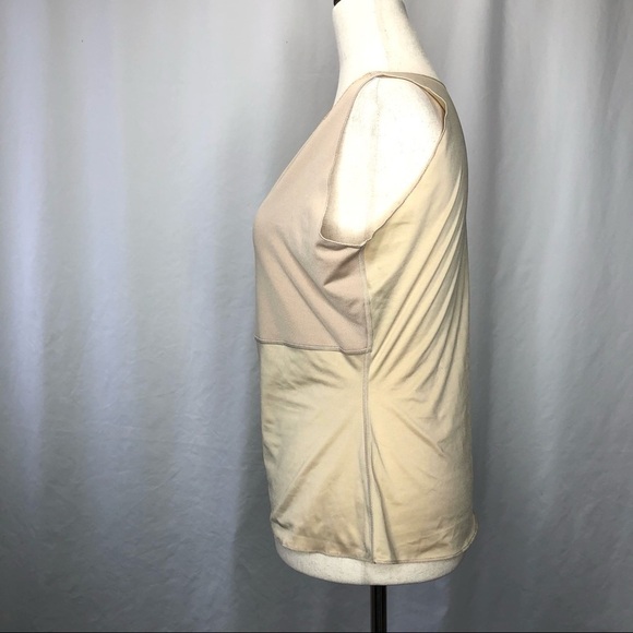 Spanx camisole tank top sand tan color v-neck lace trim XL - Picture 5 of 7
